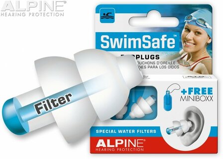 SwimSafe oordopjes - 1 paar - Alpine