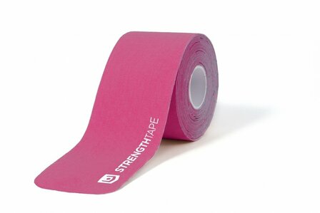 Pre-Cut rol 5 mtr - roze - StrengthTape