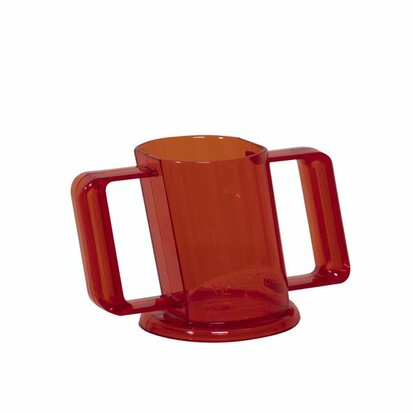 HandyCup met deksel - rood