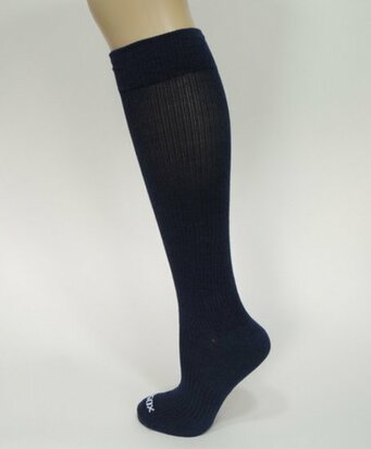 Compressiesokken - blauw-maat 36-42 - Ecosox