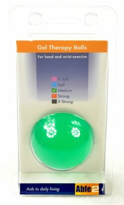 Handtrainer gelballen - extra sterk-zwart