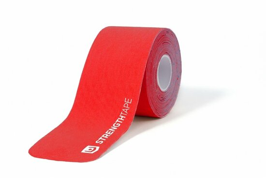 Rol 5 mtr - rood - StrengthTape