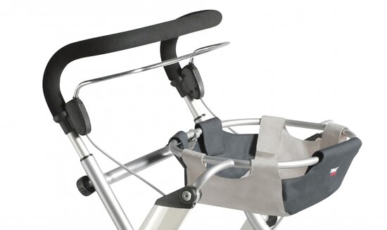 Let's Go Indoor rollator - Walnoot/chroom - Trustcare