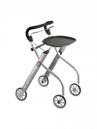 Let's Go Indoor rollator - Zilver - Trustcare