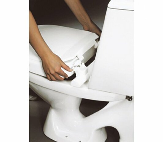 Hi Loo toiletverhoger vast - hoogte 10 cm - Etac
