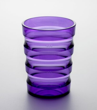 Ribbelbeker Sure Grip - violet