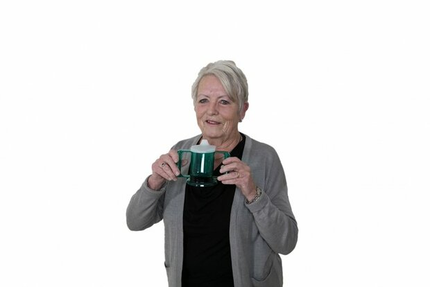 HandyCup met deksel - groen