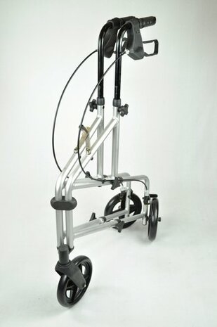 Aluminium 3-wiel Rollator - zilver