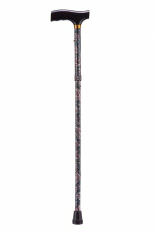 Opvouwbare wandelstok - paisley 74 - 84 cm