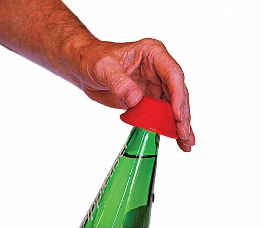 Anti-slip flesopener - rood - Able2