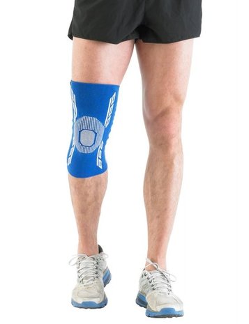 Airflow Plus stabiliserende knie support met siliconen patella kussen - large - Neo G