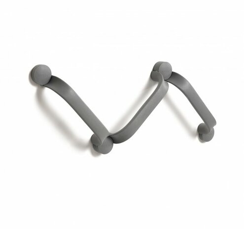 Flex wandbeugel schroefmontage - grijs 60 cm (2x30 cm) - Etac