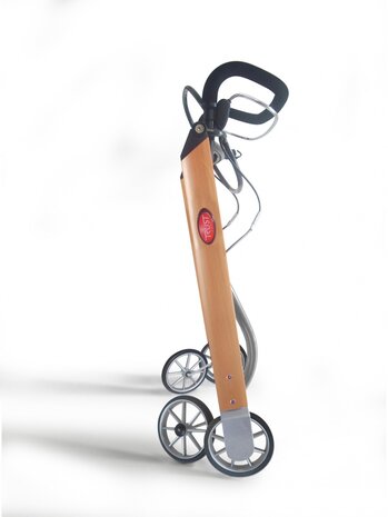 Let's Go Indoor rollator - Walnoot/chroom - Trustcare