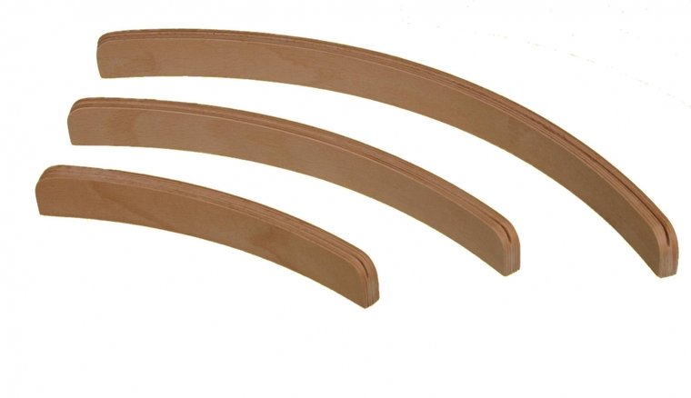 Kaartenstandaard hout - 50 cm