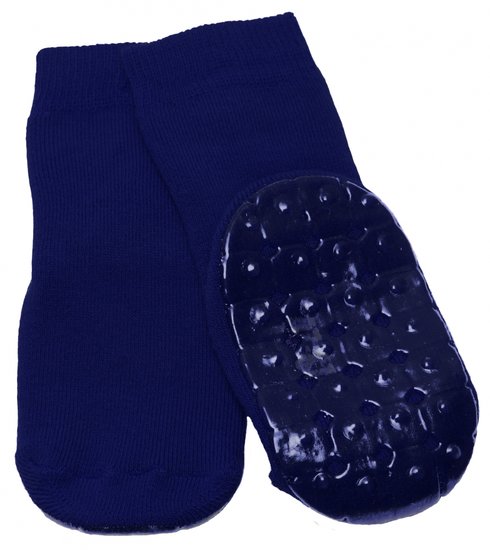 Anti-slip sokken - blauw 35-38