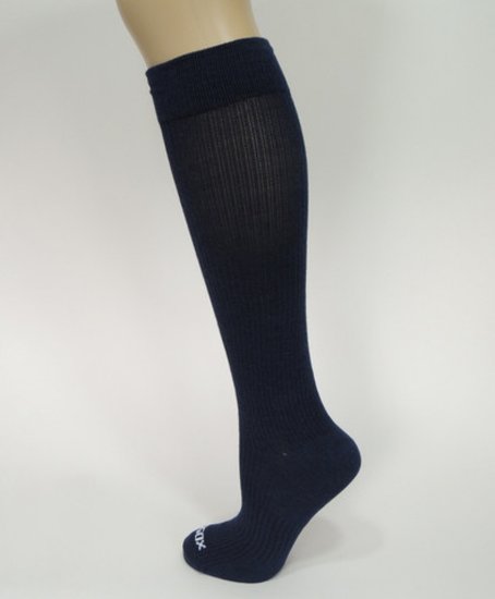 Compressiesokken - blauw-maat 43-47 - Ecosox