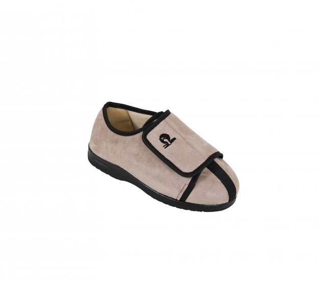 Cameron pantoffel - beige schoenmaat 43 - Nature Comfort