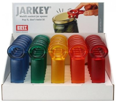 JarKey pottenopener - frost Display 30 st - Brix