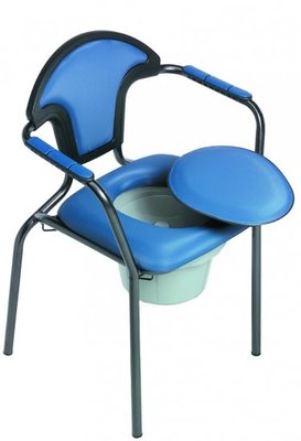 Toiletstoel - blauw