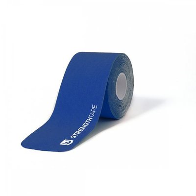 Pre-Cut rol 5 mtr - blauw - StrengthTape