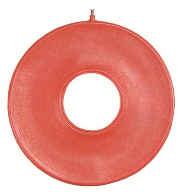 Opblaasbaar rubberen ringkussen - 41 cm