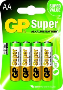 AA batterijen - 4 stuks - GP