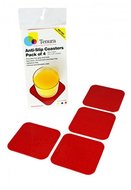 Anti Slip Onderzetters Rood 4 Stuks Able2 able2 kopen in de aanbieding Anti Slip Onderzetters Rood 4 Stuks Able2 able2 kopen in de aanbieding