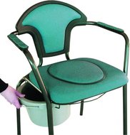 Comforthulpmiddelen Toiletstoel Groen comforthulpmiddelen kopen in de aanbieding